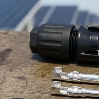 IP67 Waterproof 10AWG Red Copper Solar Connectors 30A Rated for PV Panels 100 Pairs Compatible with Standard Systems