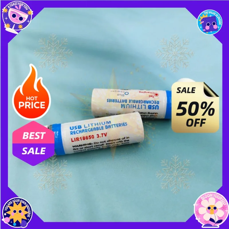 SWZY 3.7V 1200 1400mAh 18650 Lithium Rechargeable Battery for Flashlights, Smart Door Locks,  Children's Toys, and Remote Contro