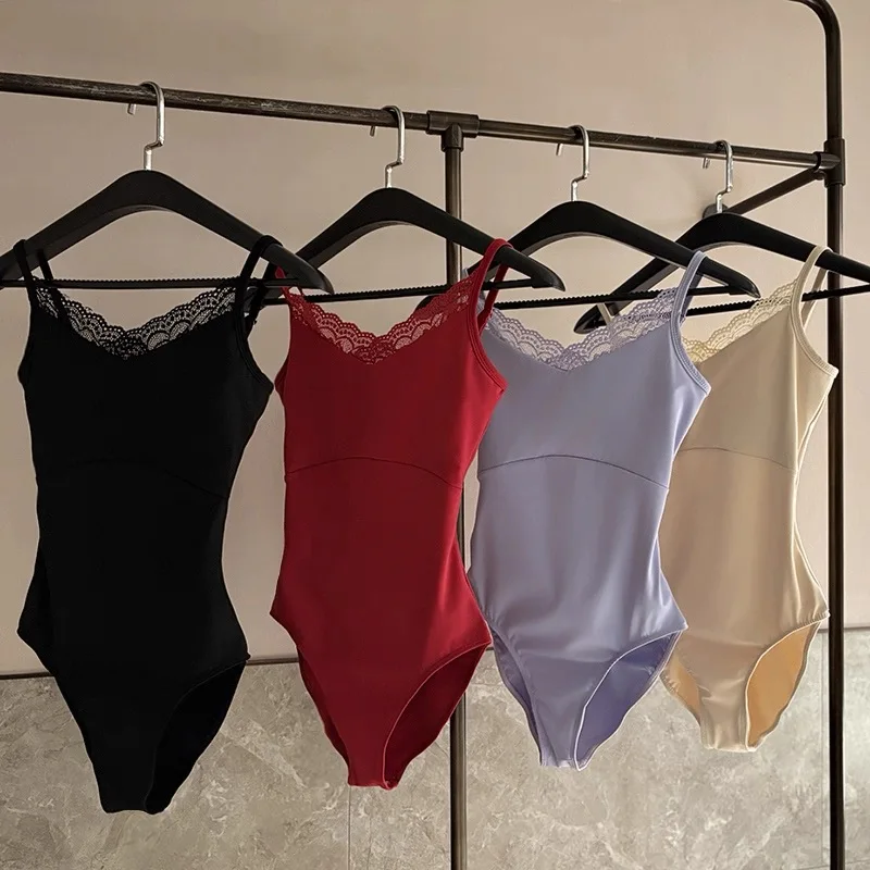 

Ballet Dance Leotard Adult 2026 New Design Class Practice Ballet Leotard Daily Team Gymnastics Dancing Bodysuit Women