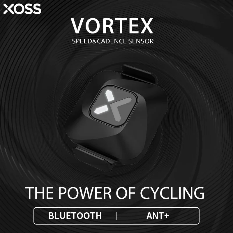 XOSS Vortex Speed Cadence Sensor for Bicycle Computer IPX7 Waterproof Battery Life Bluetooth ANT+ Bike Accessories MTB