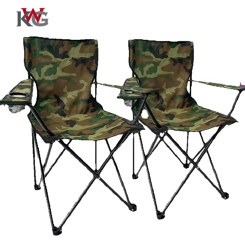 Juego de 1/2 sillas plegables para acampar, 50 × 50 × 80 cm, asiento de pesca portátil, silla de camping plegable y portátil, sillas de escenario, capacidad de peso de hasta 130 kg