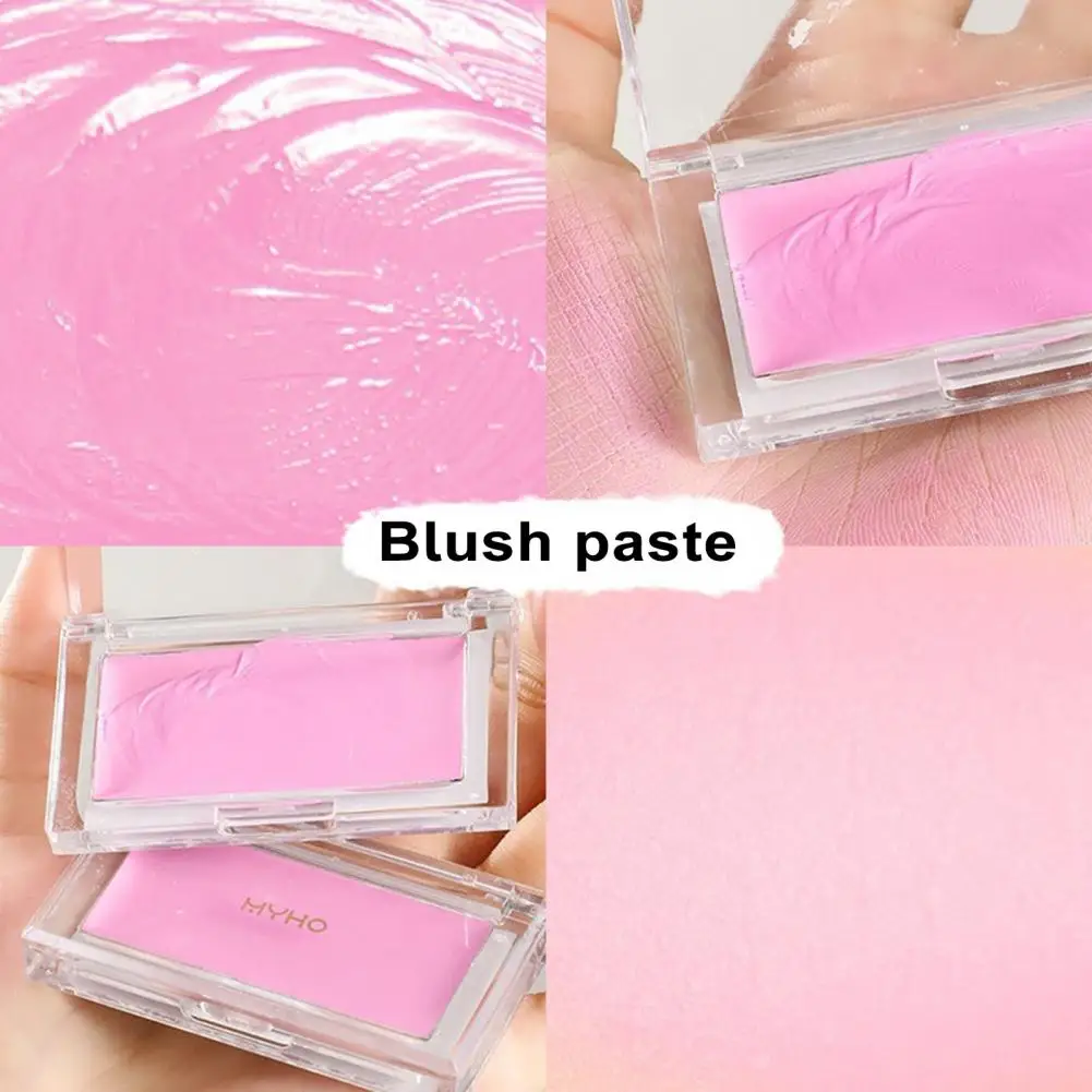 Female Peach Color Blush Matte Finish Blush Portable Matte Cream Blush Enhance Skin Tone with Subtle Shine Smooth Women's for A