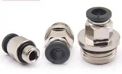 Pneumatic connector with sealing ring straight connector GPC8-02/6-01/10/03/12-04 gas pipe quick connector