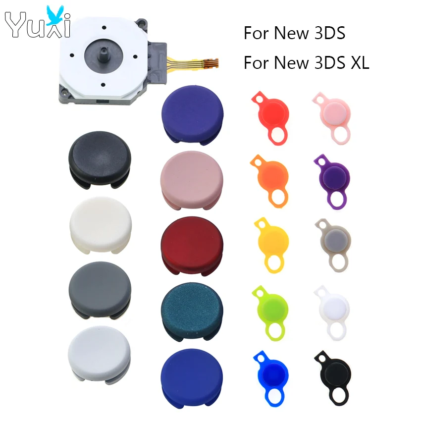 

YuXi For New 3DS / 3DS XL Controller Analog Joystick 3D Button Grip Caps For New3DS New3DSXL C Stick Cap