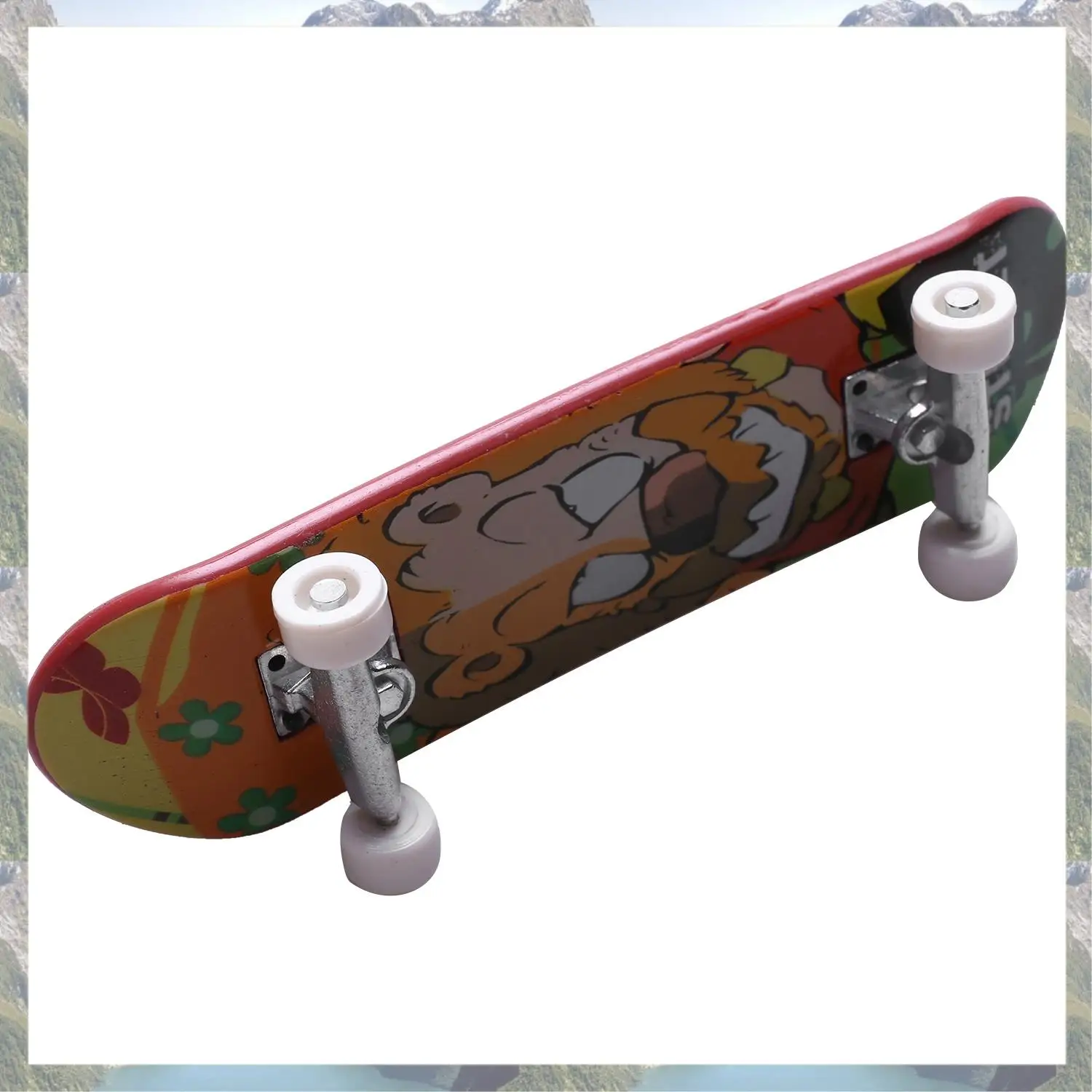 2025 New-4 Pcs Professional Mini Fingerboards/ Finger Skateboard, Unique Matte Surface (Random Patterns And Colors)