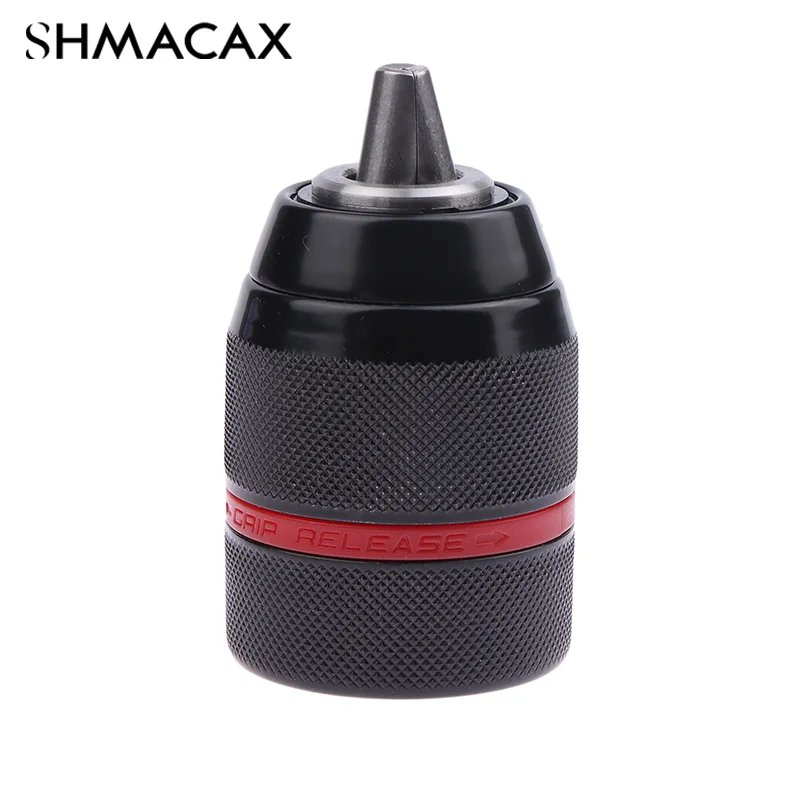 Mandril de Broca Keyless para Múltiplos Fins, Metal Sem Fio, Auto Apertado, 13mm