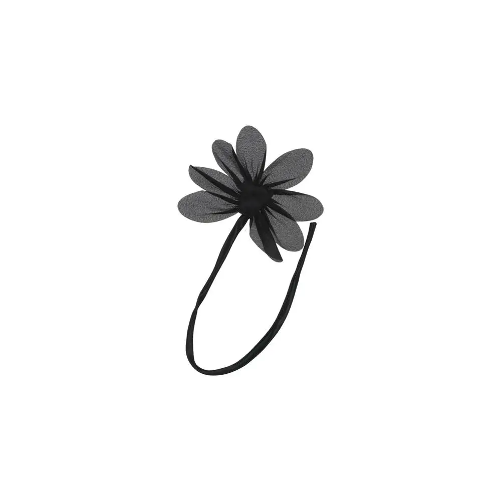 2pcs Lace Fabric Flower Brooch Appliques Tulle Organza Clothing Appliques Clothing Brooch Removable Clothing Patch