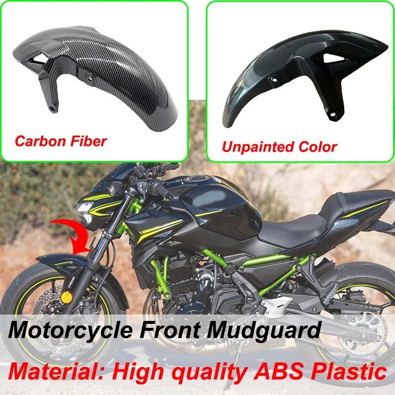 For Kawasaki Z650 Ninja650 Z 650 NINJA 650 2017 2018 2019 2020 2021 Motorcycle Front Wheel Fender Mudguard Splash Guard Fairing