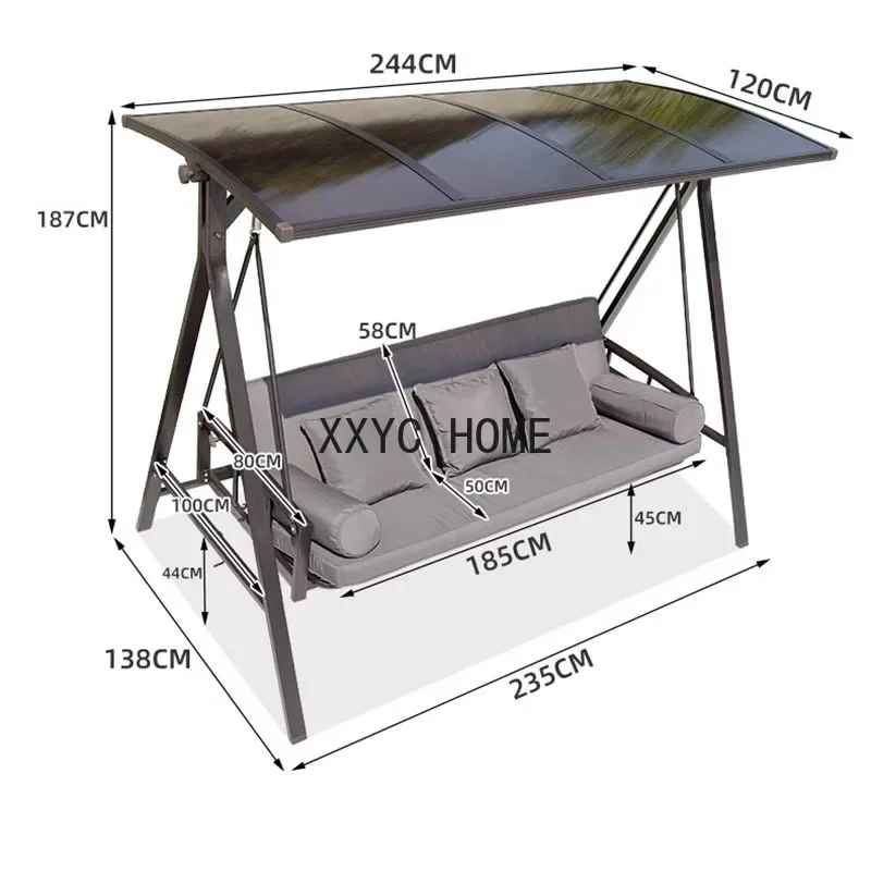 Indoor Schommelstoel Hangstoel Wit Comfortabele Outdoor Hangmat Hangstoel Schommel Tuin Fotele Ogrodowe Stoel Meubilair