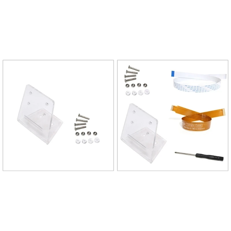 Acrylic Housing Stand for Pi Camera Module 3 Board Easy Installation