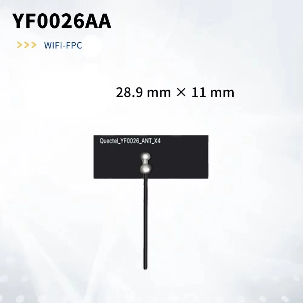 2PCS WIFI7 FPC Antenna 2.4G 5G 7G Built-in WIFI-5 WIFI6e Adhesive Soft Embedded WLAN Antenna MHF1 U.FL Connector 10cm Cable