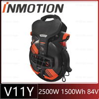 INMOTION V11Y 84V 1500Wh Battery 2500W Motor Max Speed 60km/h Self-balancing 18inch Tire IPX6 Electric Unicycle Wheel