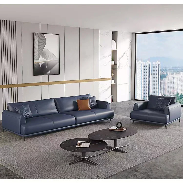 High Quality Office Furniture Sectional Sofa Factory Direct Sale Fashion Leather Office Sofa Setpromote sales