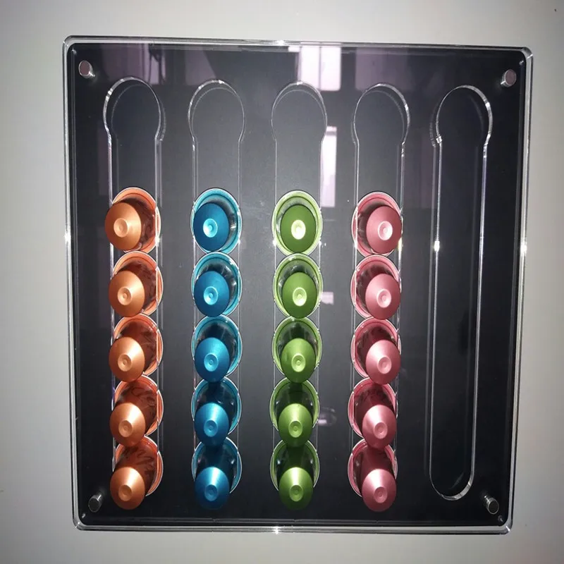 Coffee Capsule Storage Easy Access Organized Storage Innovative Top-rated Stylish Must-have Nespresso Capsule Organizer Sleek