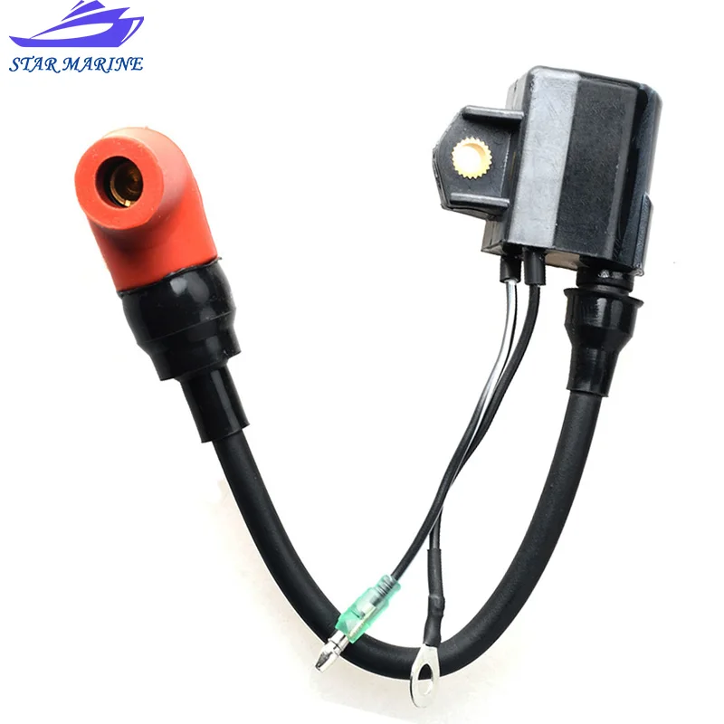 6R3-85570-01 ignition coil for Yamaha 2 stroke 100 115 150 175 200 225HP 697-85570-00-00,6H2-85570-00-00 Outboard Motor