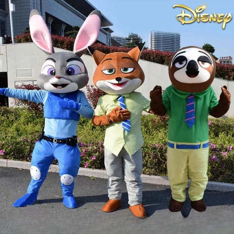

﻿ Hot Disney Zootopia Cartoon Character Costume Stitch Mascot Costume Christmas Party Props Advertising Fancy Dress