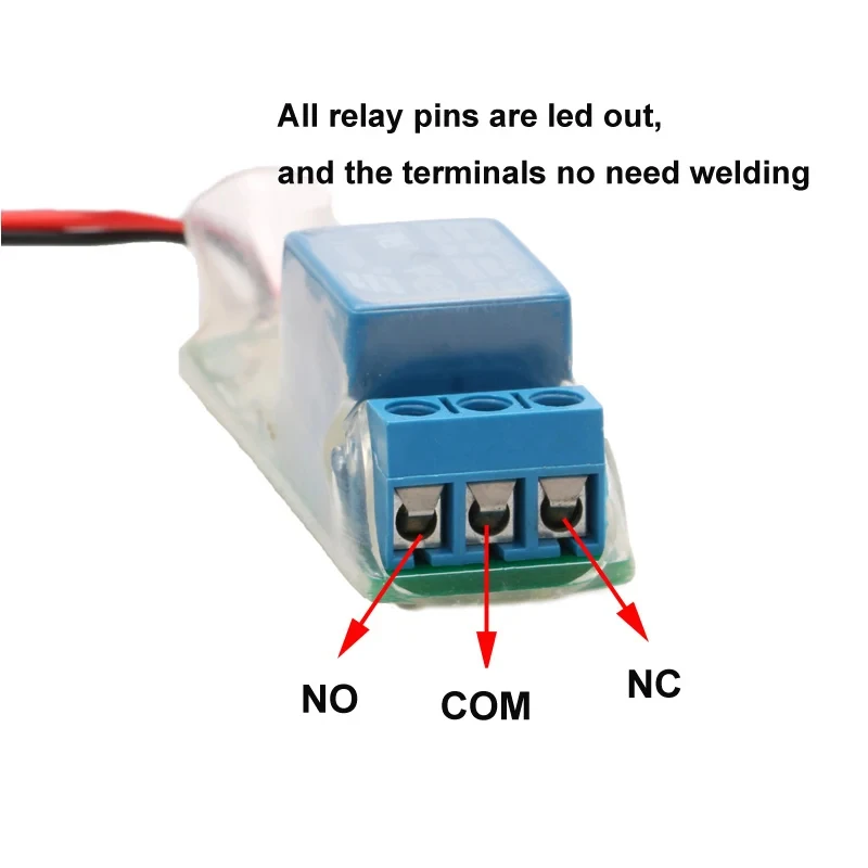 Remote Control LED Navigation Light On-off Controller Module PWM Relay Switch Max 10A 300W Support 5-12V Receiver On-off Board