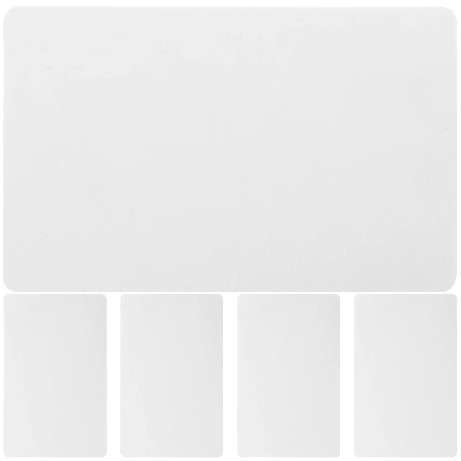 5pcs Cleaning Card Reusable Dual Side For Pos Terminal Atm Machine Control System Blank Card Reader Cleaner Tool