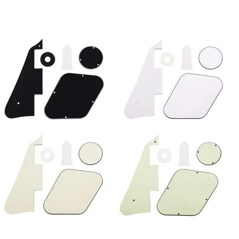 31BE Guitar Switches Cavity Cover Replacement Rhythm Treble Metal Bracket Trusses Rod Cover Electric Guitar Cover Scratch Plate