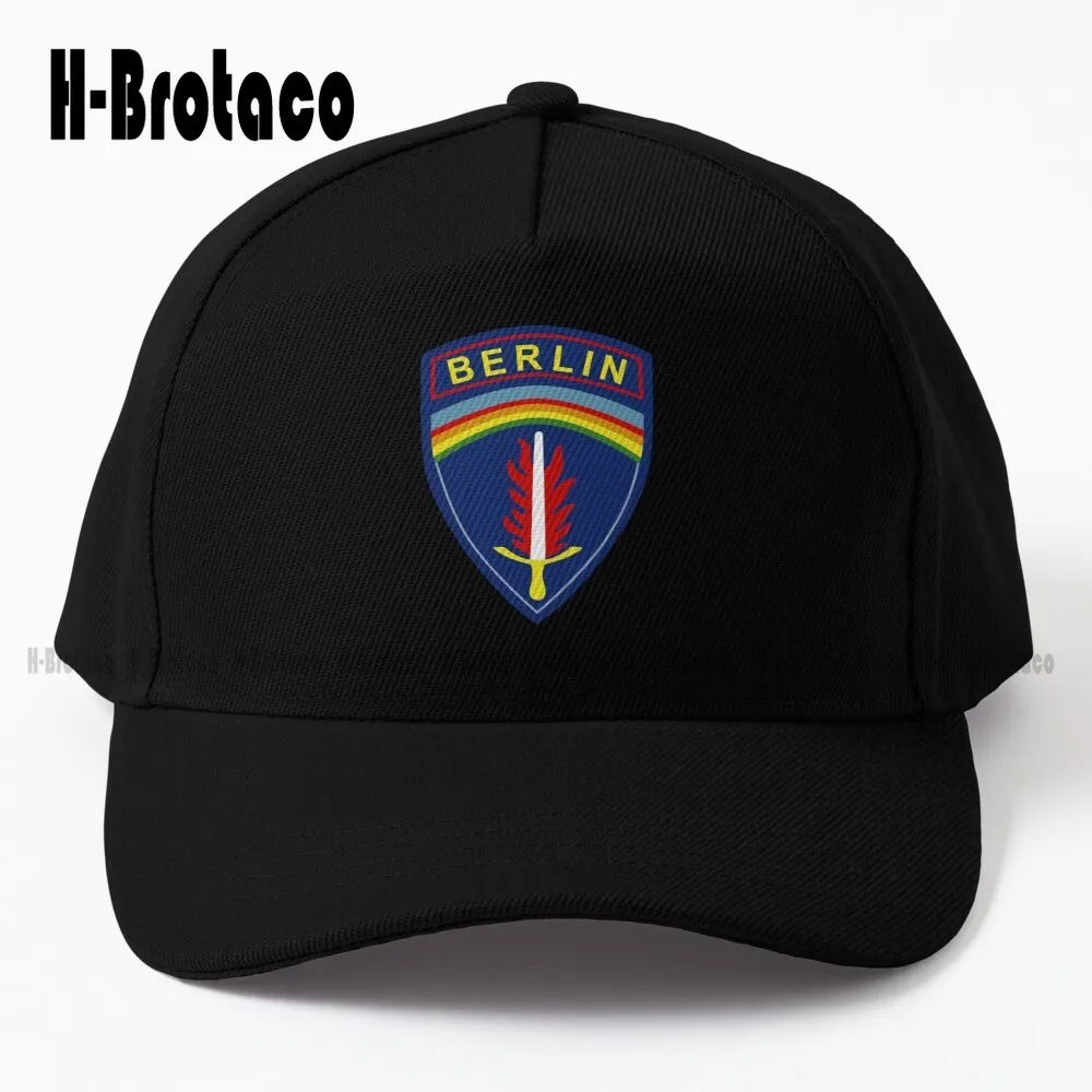 U.S. Army Berlin (Usab) - Berlin Brigade (Historical) Baseball Cap Hat Baseball Caps  Hip Hop Trucker Hats Custom Gift Cartoon