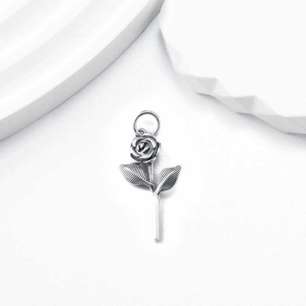 S925 Silver Boot Rose Flower Forever Yours Texas Enamel Charms Pendant Fit Bracelet Necklace Women DIY Handmade Jewelry
