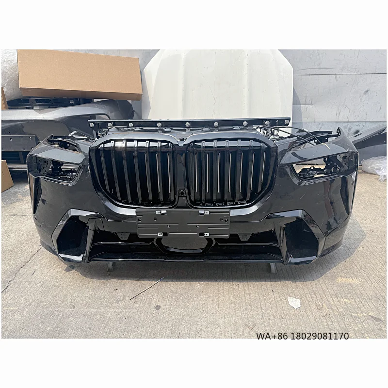 

Used for X7 G07LCI Front Bumper Kit Plastic Material Bolt-On Installation Universal Fitment Second-hand