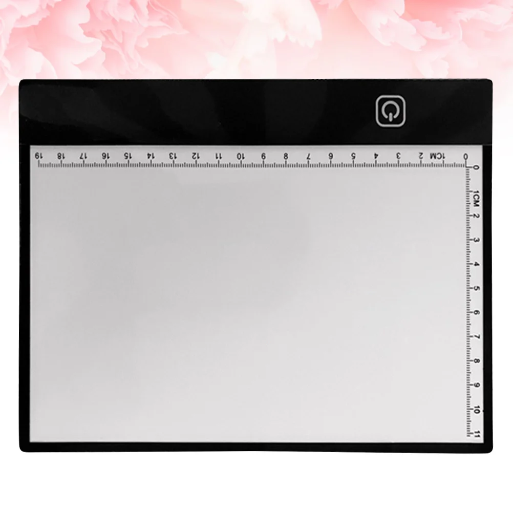 Tablica kreślarska formatu A5, prosta tablica świetlna dla uczniów, do szkoły i domu, trzy poziomy ściemniania, ładowanie USB, tablica LED do kopiowania.