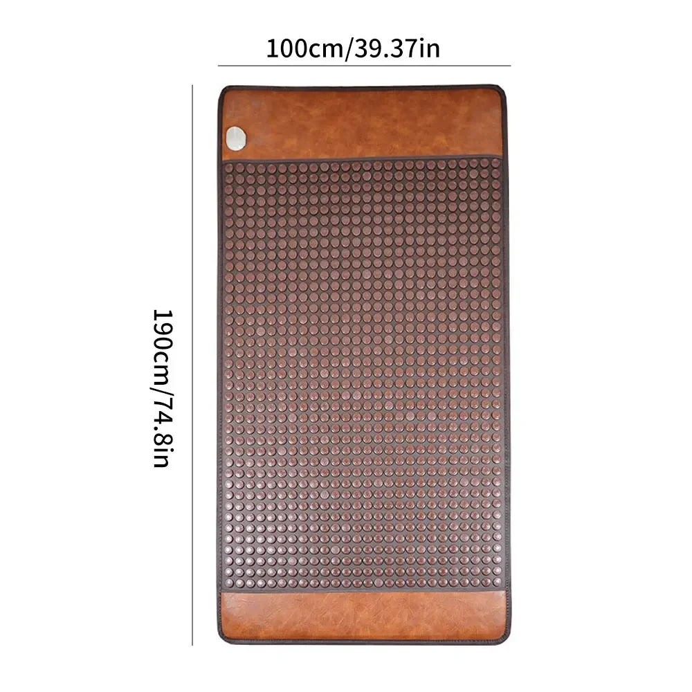 Heating Mat Tomalin Jade Pad Large Mattress Temperature Control Device For Bedroom Salon Electric Warmer Bedroom Salon