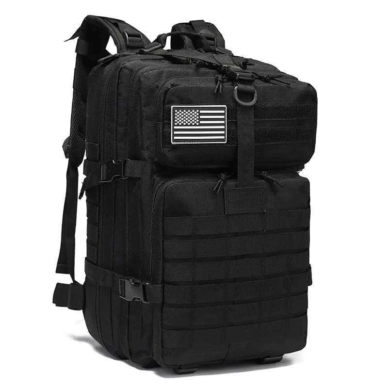 45L Tactical Backpacks For Man Hking Outdoor Survival Bags 3P Assault Pack EDC Molle Pack For Trekking Hunting Bag