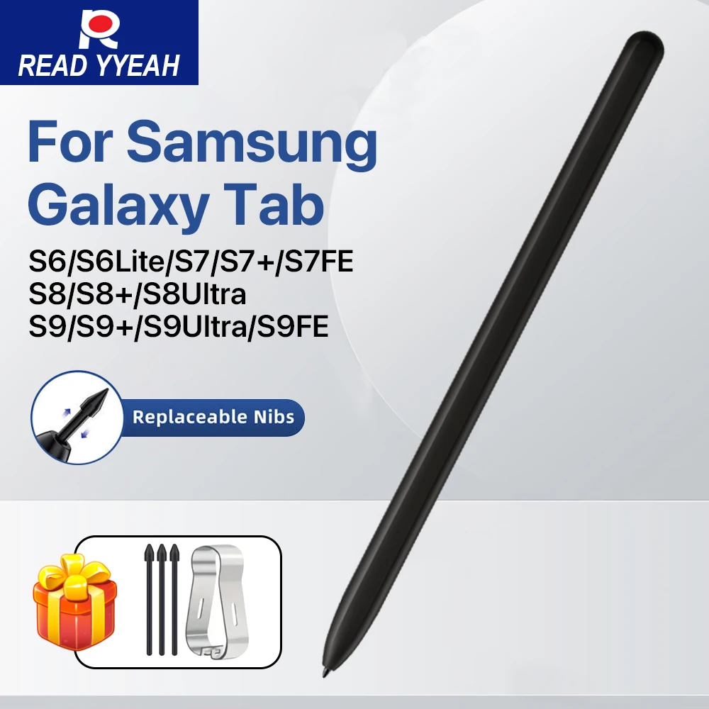 

2025 Stylus Pen for Samsung Galaxy Tab S9 S8 S7 S6 Lite S9+ S8 Ultra S7 FE S Pen with Palm Rejection Pencil with Nibs Tablet Pen