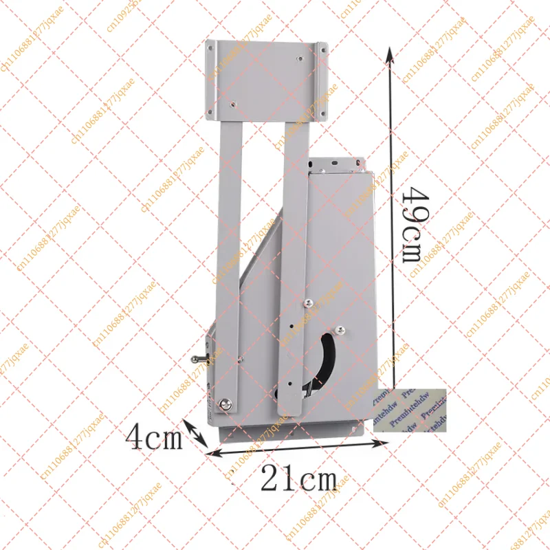 Buffered Pull-Down Cabinet Shelf Lifter, DIY Cupboard Storage Rack Lifting Bracket