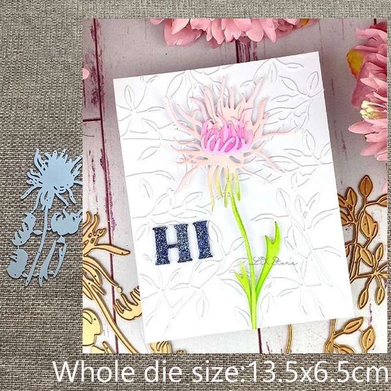 XLDesign Handwerk Metall Stanzformen Schablone Form Blumen Dekoration Sammelalbum Album Papier Karte Handwerk Prägung Stanzformen