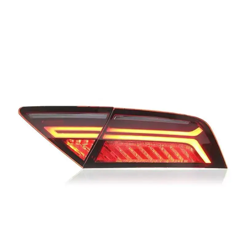 Conjunto de luces traseras LED para Audi A7 RS7 2011-2018, modificación y actualización, luces traseras de alta configuración, accesorios para coche, instalación sencilla.