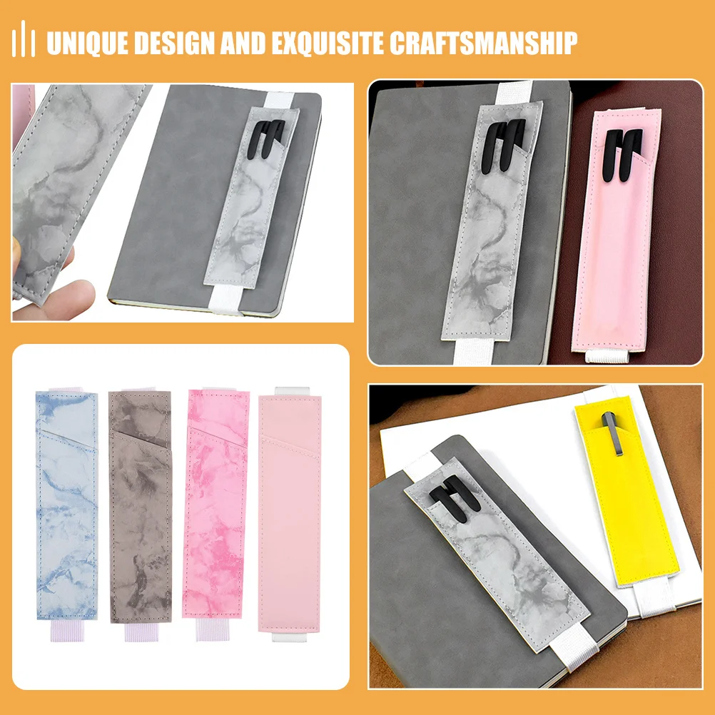 

4Pcs Nurse Pens Pocket Organizer PU Pencil Bag Small Size Pen Storage Bag for Doctors Nurses Hospital Accessories