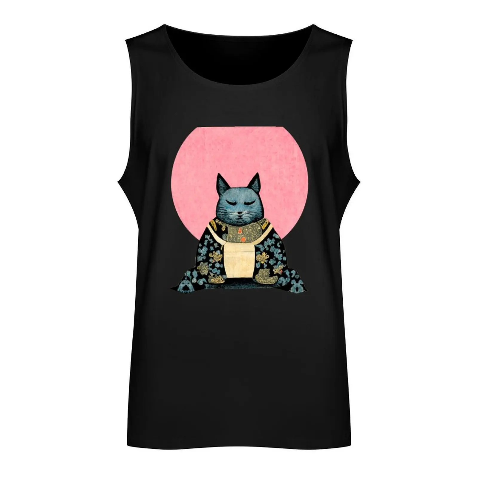 Cats Rule Because Humans Suck on Dark Background Tank Top men gym clothing Gym t-shirt man sleeveless man shirts gym shirt man