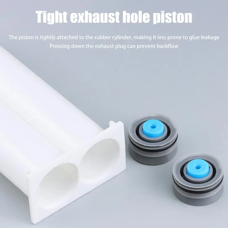 5pcs Plastic Dual  Resin Mixers, Fit 50ml AB Epoxy Glue s