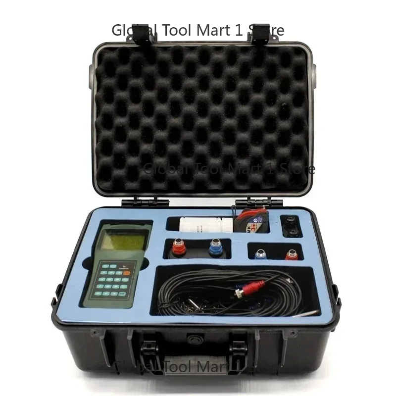 Handhold por     ultrasonic digital flow milk meters RS232 flow meters