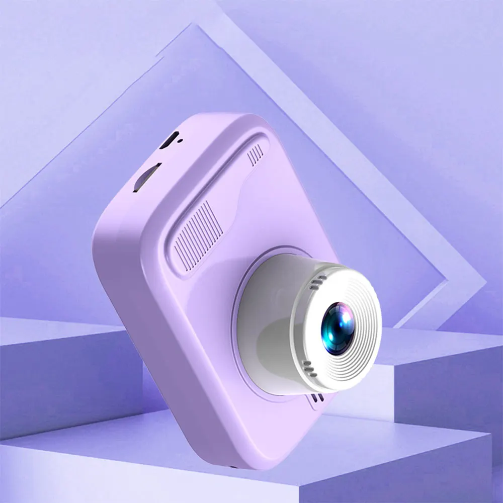 New Kids Camera Toys Mini HD Digital Video Selfie Cameras Portable Outdoor Photography Boys Girls Birthday Gift Outdoor Toys