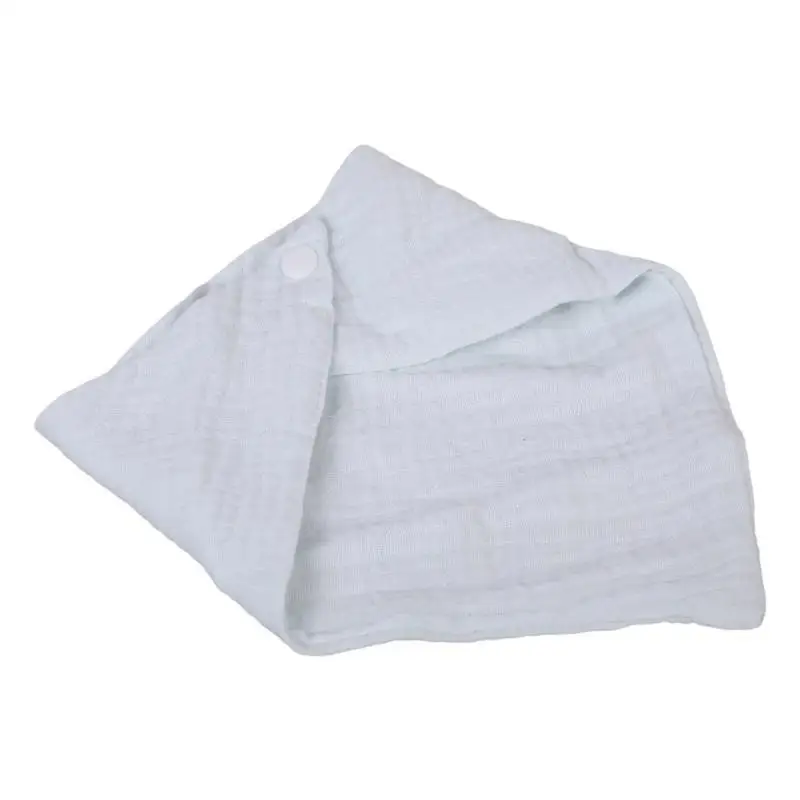 U13F حديثي الولادة الطفل ملابس التجشؤ بلون منشفة لعاب الأطفال التسنين مريلة تنفس الترويل منشفة 4-Layer الفم مسح القماش #2