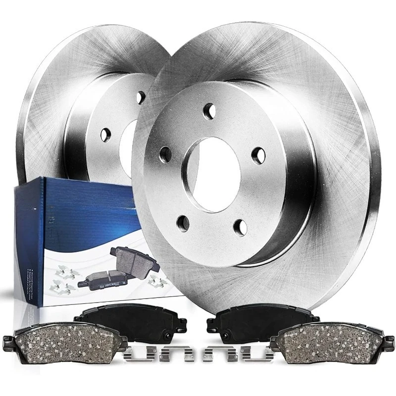 

Rear Brake Kit for Fusion Escape Lincoln MKZ MKC, Disc Brakes Rotors Ceramic Brake Pads with Hardware Replac
