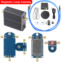 Active Magnetic Loop Antenna Wideband 50K-500MHz Broadband Receiving Antenna 17dB HF AM FM VHF UHF SDR Receiver Radio