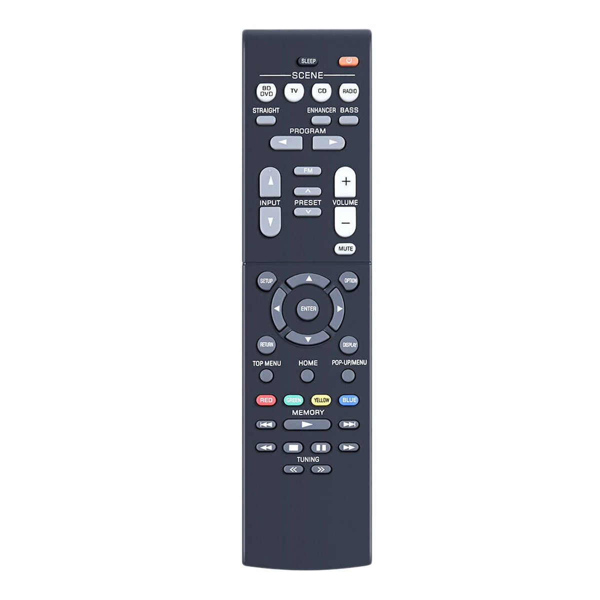 New Remote Control For YAMAHA RX-V283 RX-V283BL RX-V379 RX-V381 RX-V383 RX-V579 HTR-2071 HTR-3072 AV Receiver