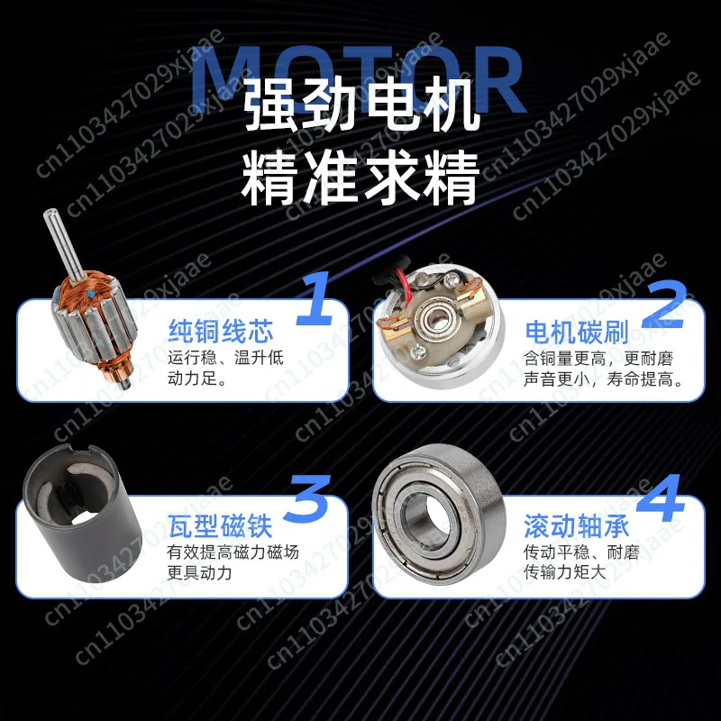 ZYTD-45SRZ-R adjustable speed forward and reverse permanent magnet brush motor center shaft 12V 24V
