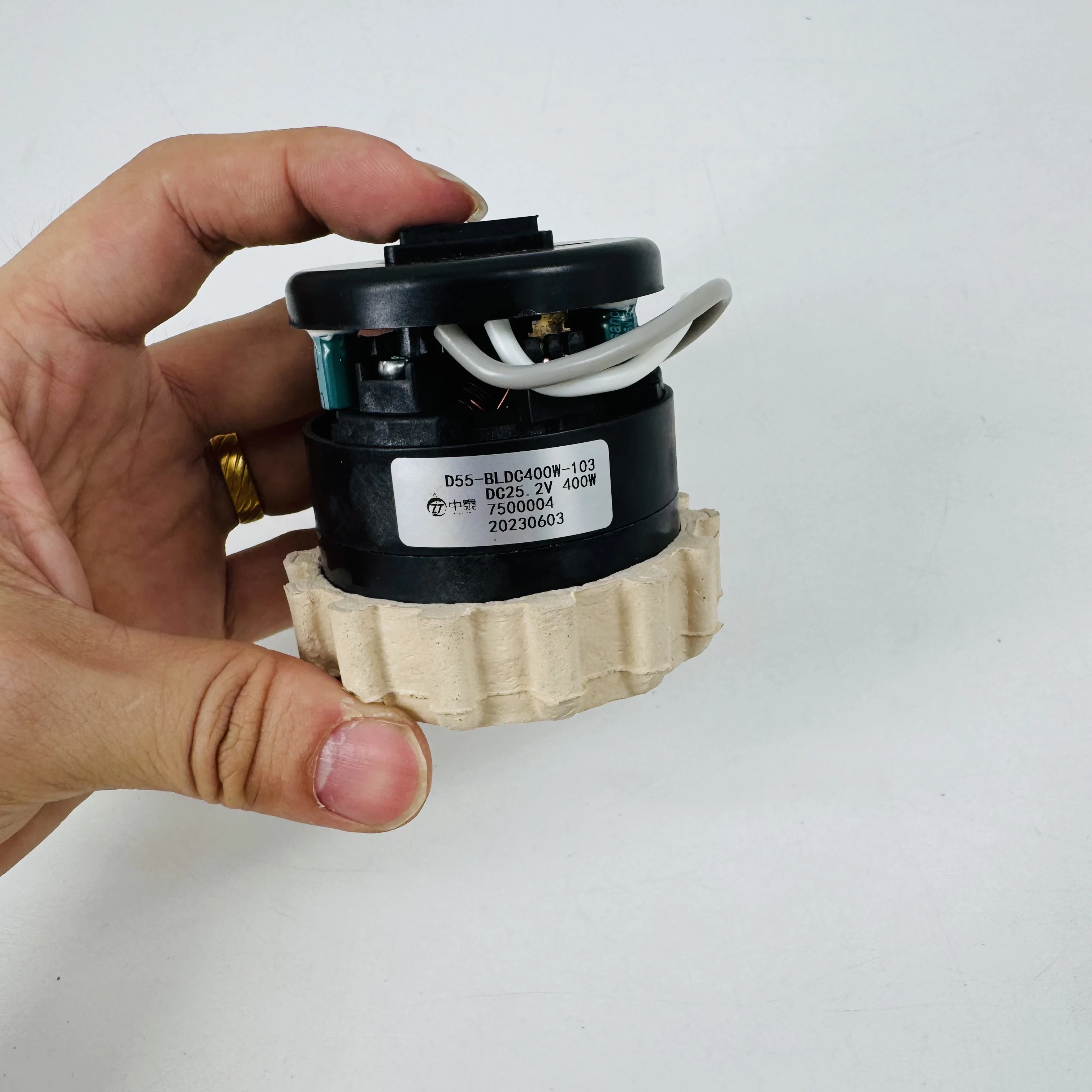 Original Polaris PVCS6000 repuestos de aspiradora inalámbrica de mano accesorio de Motor de ventilador