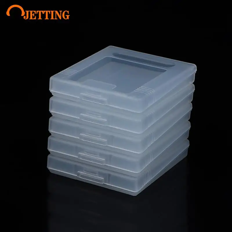 5Pcs Transparent Game Storage Box Card Anti Dust Cover Case Protection Game Card Box For Gameboy Color Pocket GBC GBP