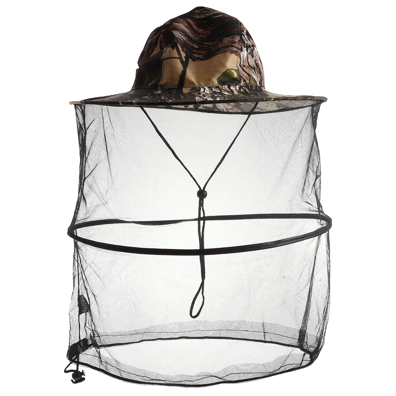 

Mosquito Hat Net Beekeeping Sun Visor Fishing Hats Neck Flap Boonie Lightweight Quick Dry Water Resistant Jungle Bugs Protection