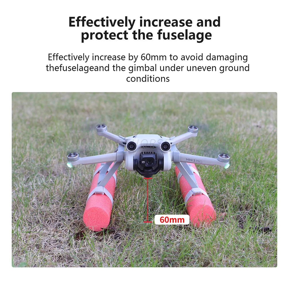 الهبوط زلق تعويم عدة ل DJI Mini 4 برو ، معدات الهبوط المياه ، التدريب التوسع ، اكسسوارات الطائرة بدون طيار