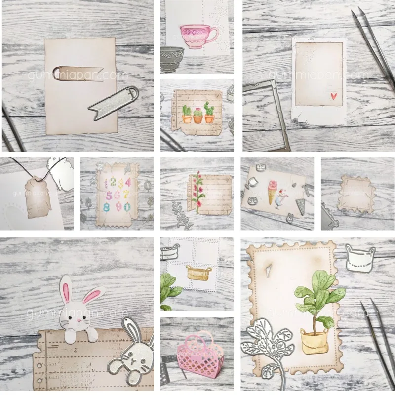 Cake Candles Tea Time Ticket Glass Congratulations Craft Metal Cutting Dies Mold Strips Sheet Scrapbook Paper Craft Knife Mold