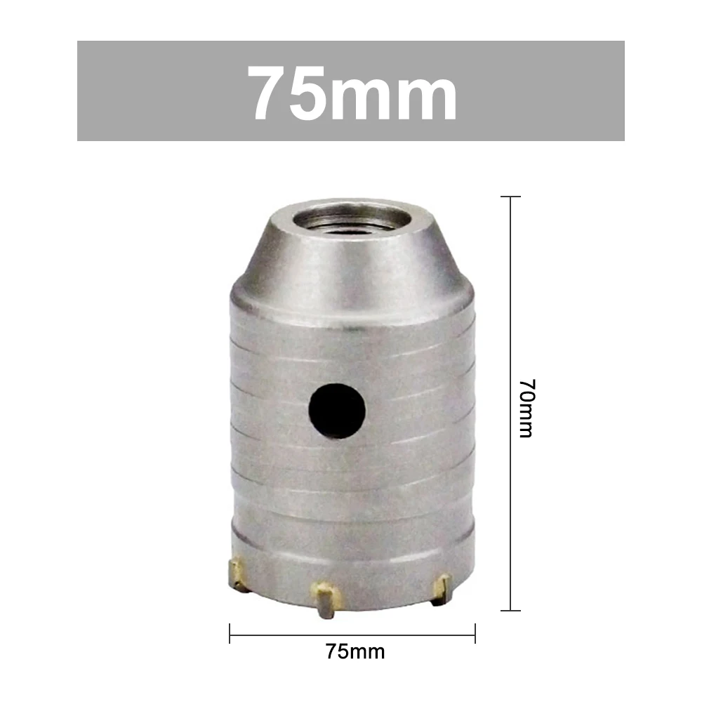 Boren Voor Betonnen Muurgatzaag Sds Plus Schacht Hamerboor Cement Steensnijgereedschap 30-160Mm Metselwerkgereedschap