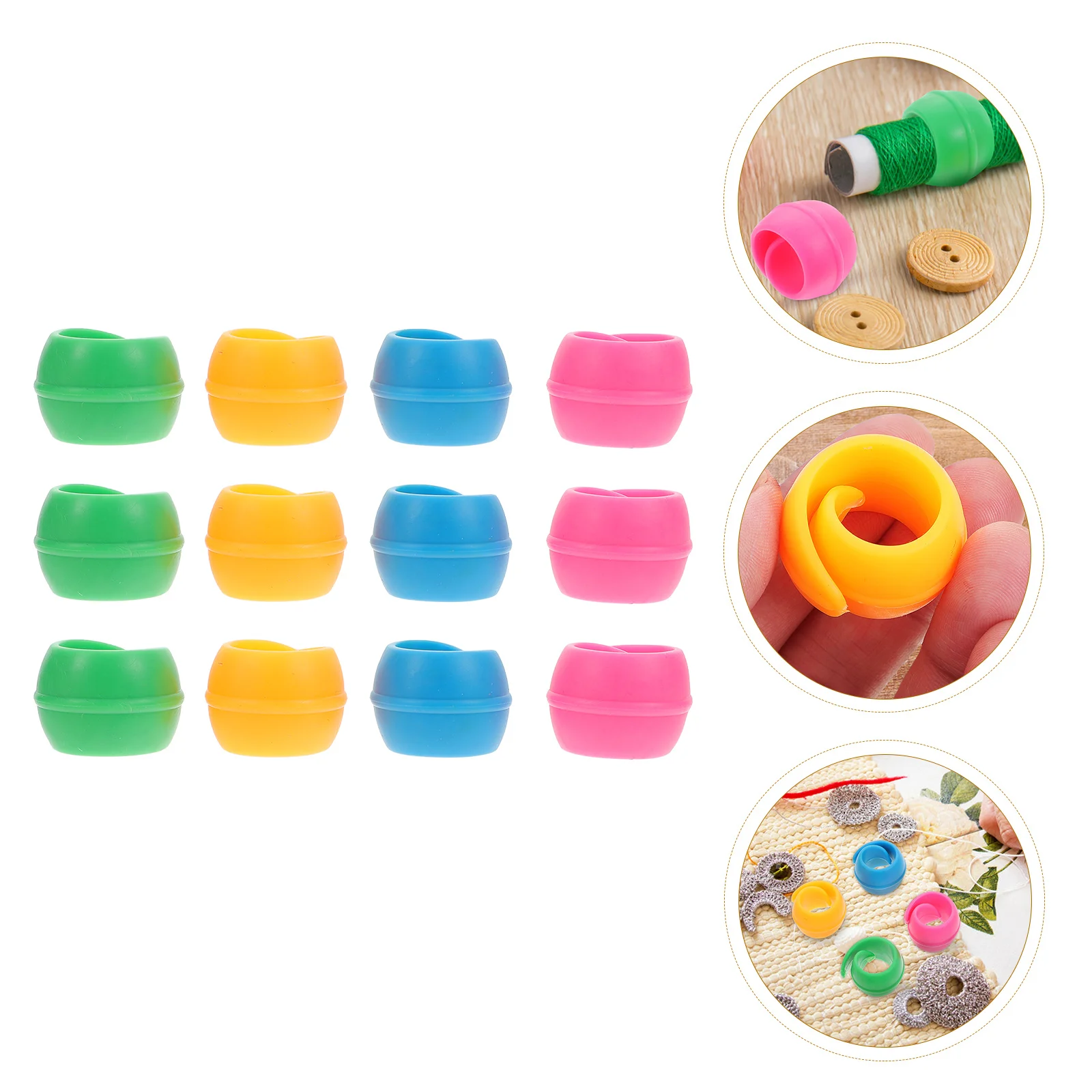 

Silicone Bobbin Clip Thread Fixator Fixators Home Sewing Clips Supplies Holders Tools